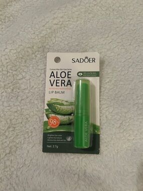 Aloe Vera Green Lip Balm - Moisturizing Lip Care